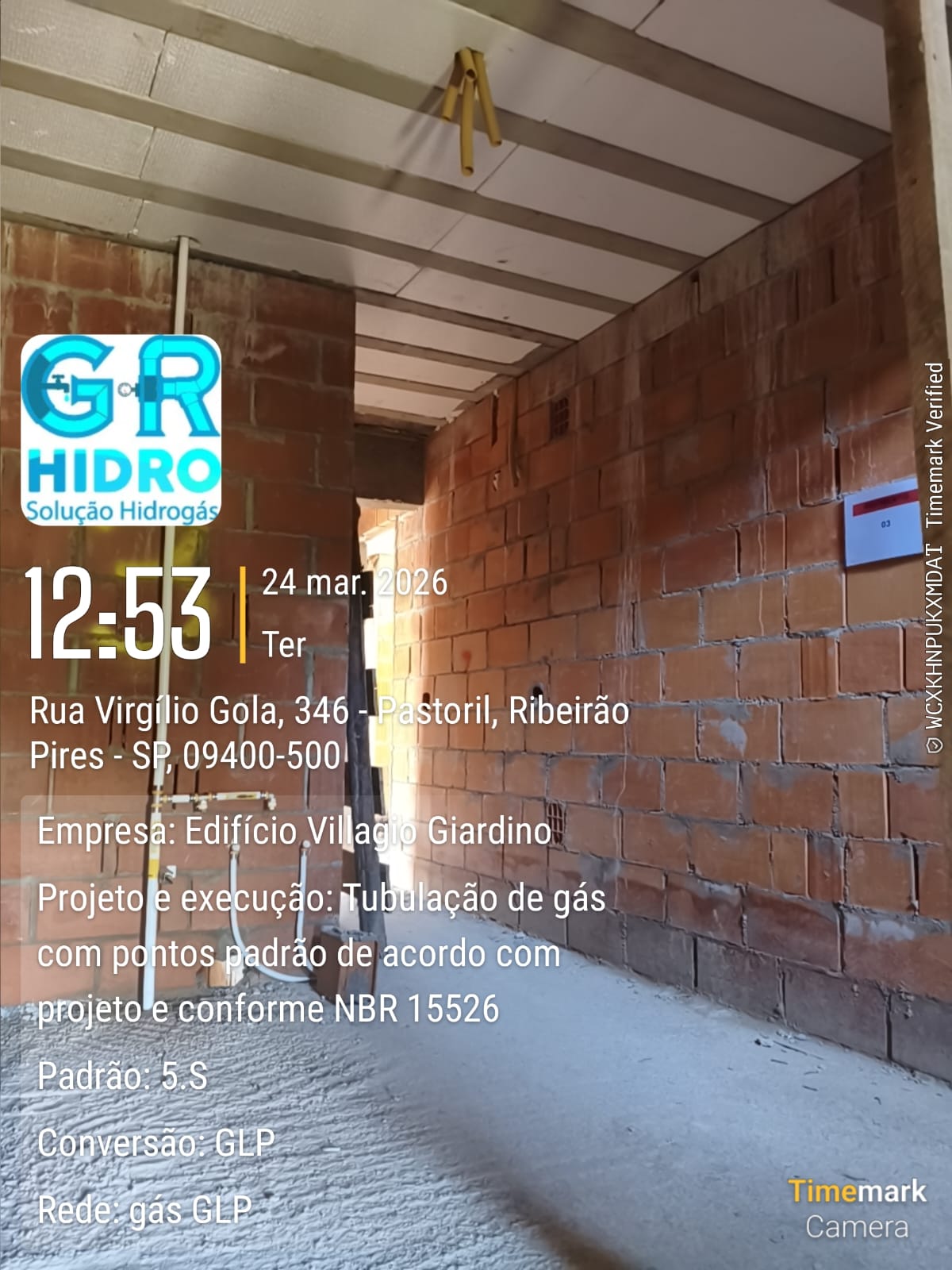 Instalação de Tubulação de Gás